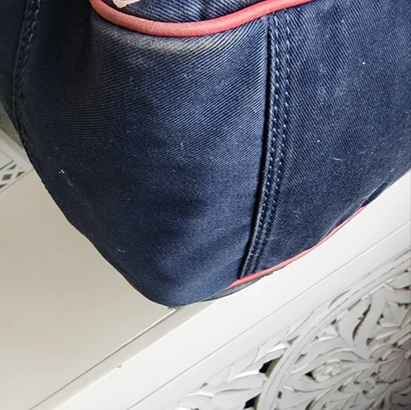 Coach LIMITED EDITION BONNIE CASHIN Navy and Pink Tote Bag - Picture 7 of 9